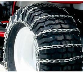 Pair of 2 Link Steel Snow Blower/Garden Tractor Chains R7482
