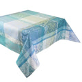 Turquoise Cotton Tablecloth Z160