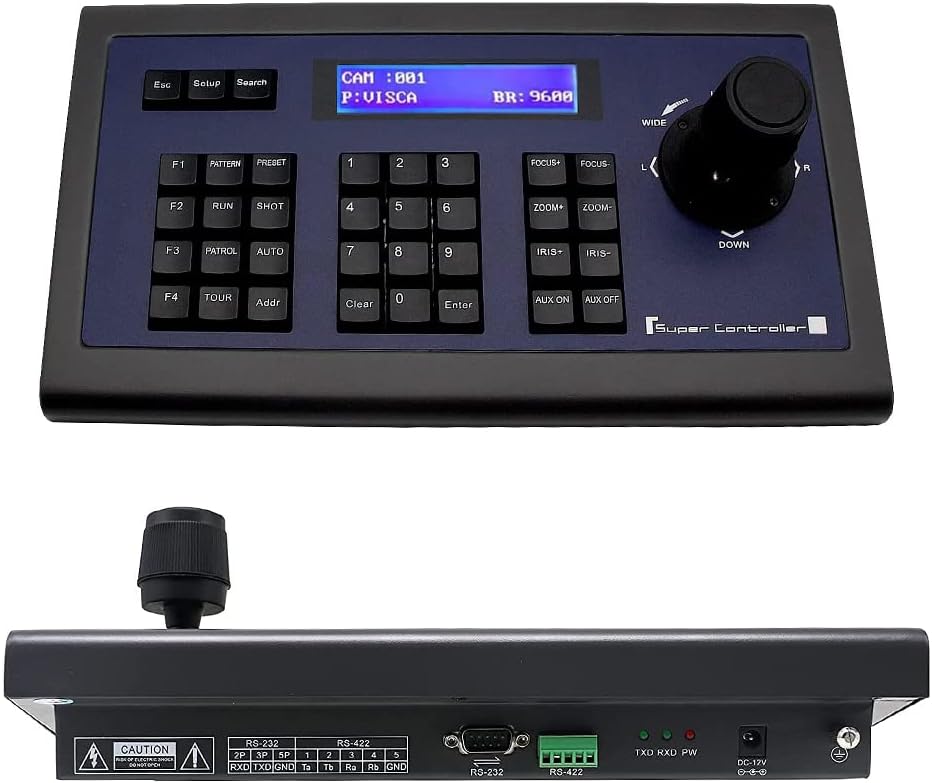 PTZ Camera Keyboard Controller Q161