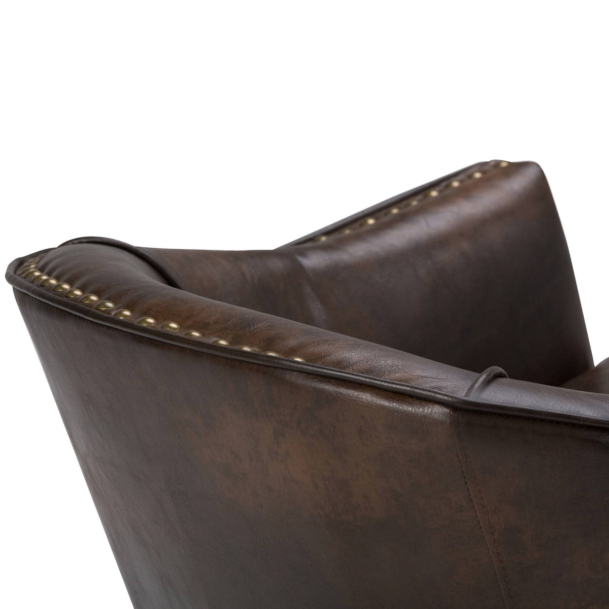 Bonded Leather Tub Chair L29802