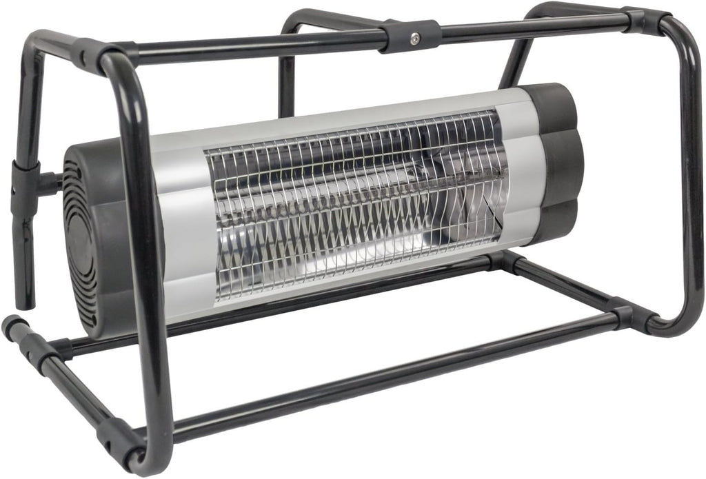 Black 1500 Watts Electric Heater with Ground Cage Y637