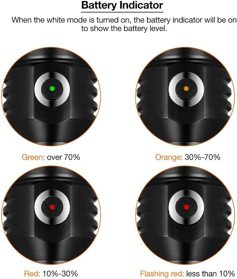 2-in-1 Scuba Diving Light with 1000 Lumens White Beam T533