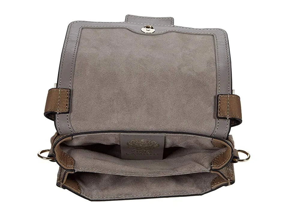Leather Flap Crossbody S763298
