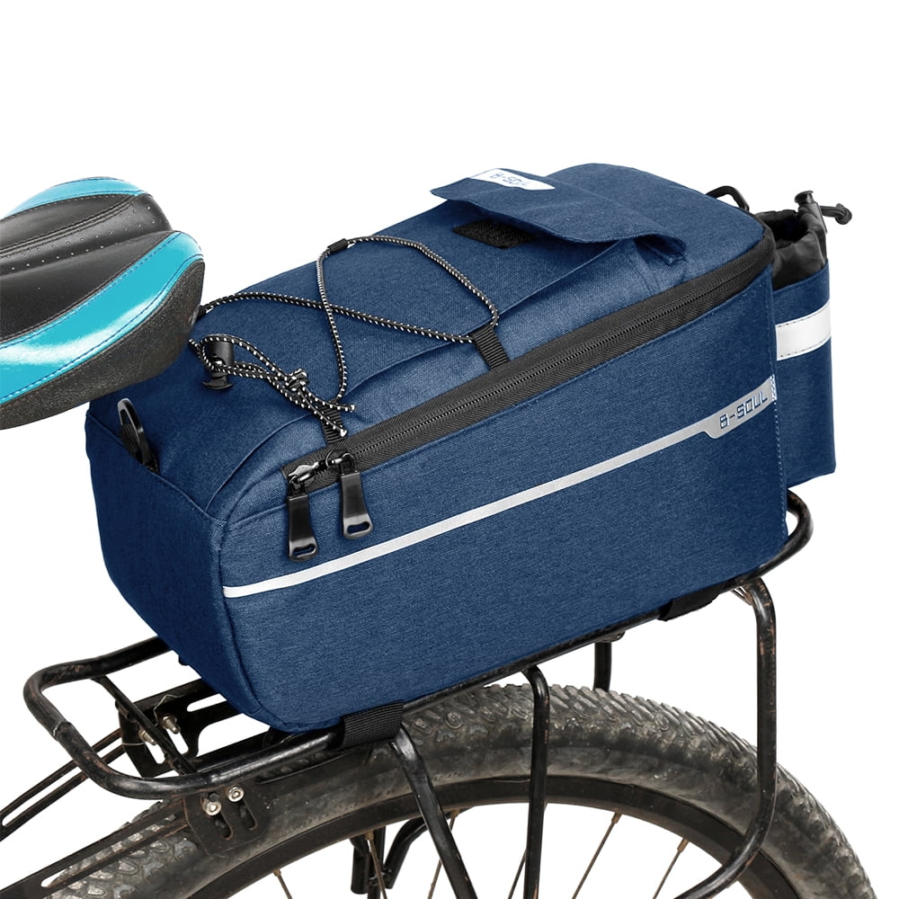 Bike Pannier with Holes Reflective Insulated Trunk Bag O3783