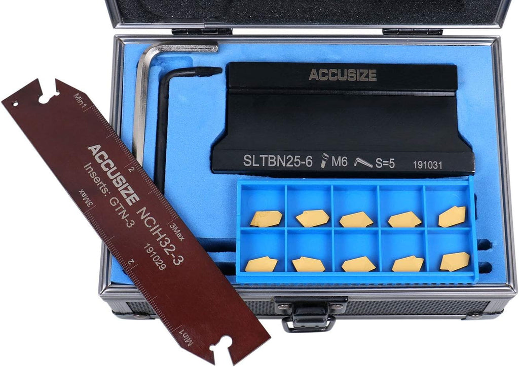 1'' Self-Lock Block with 10 Pcs Carbide Inserts and 1 Pc Blade Y7429
