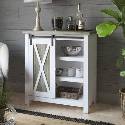 1 Door Accent Cabinet Sand T6749