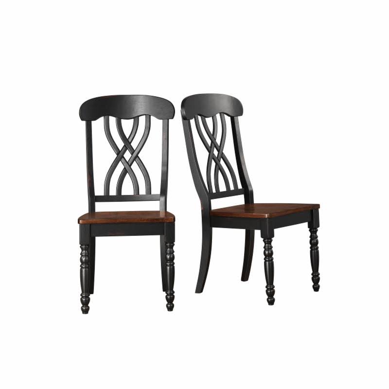 Cross Back Dining Side Chair - Set of 2 E140090