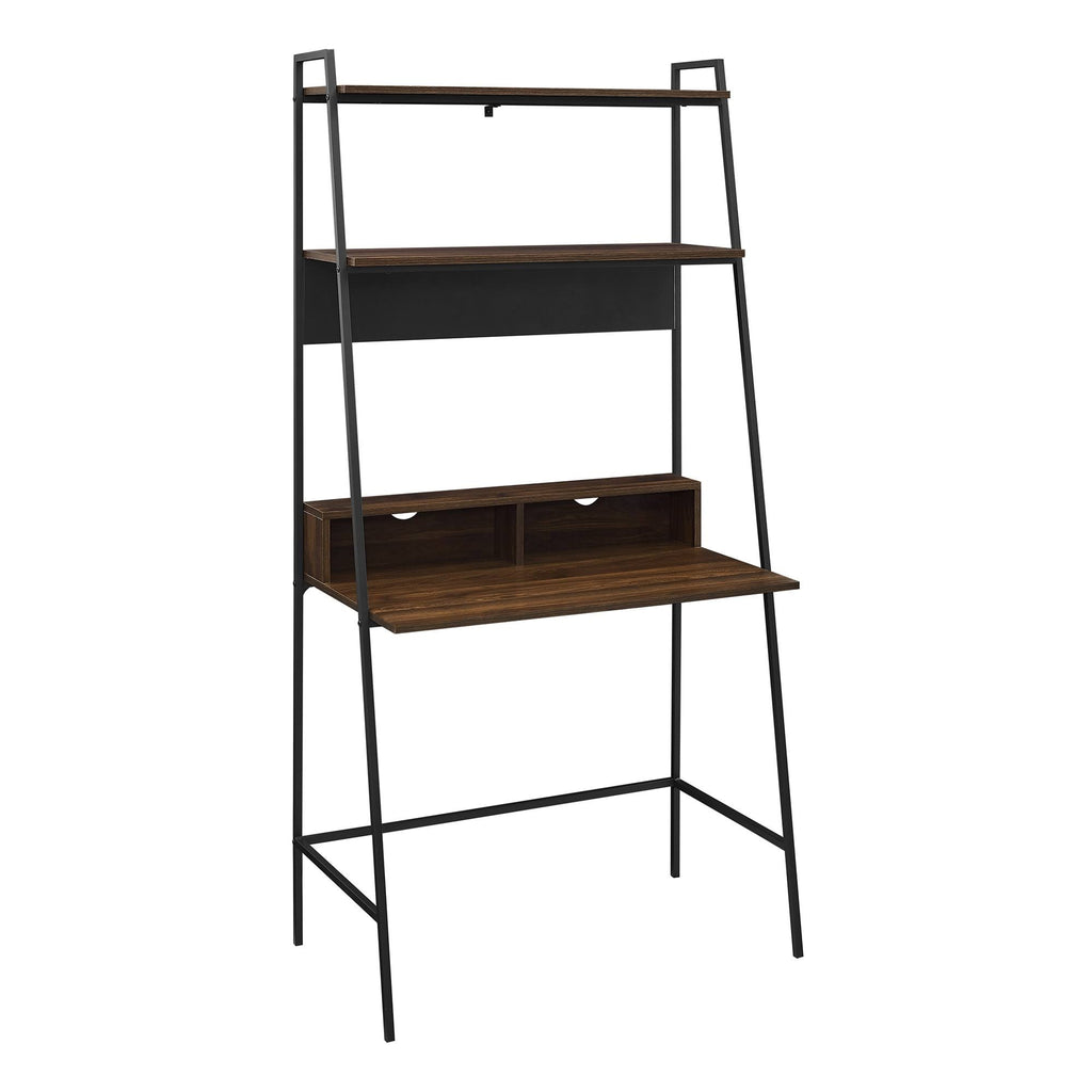 Metal Frame Ladder Shelf Desk W23336