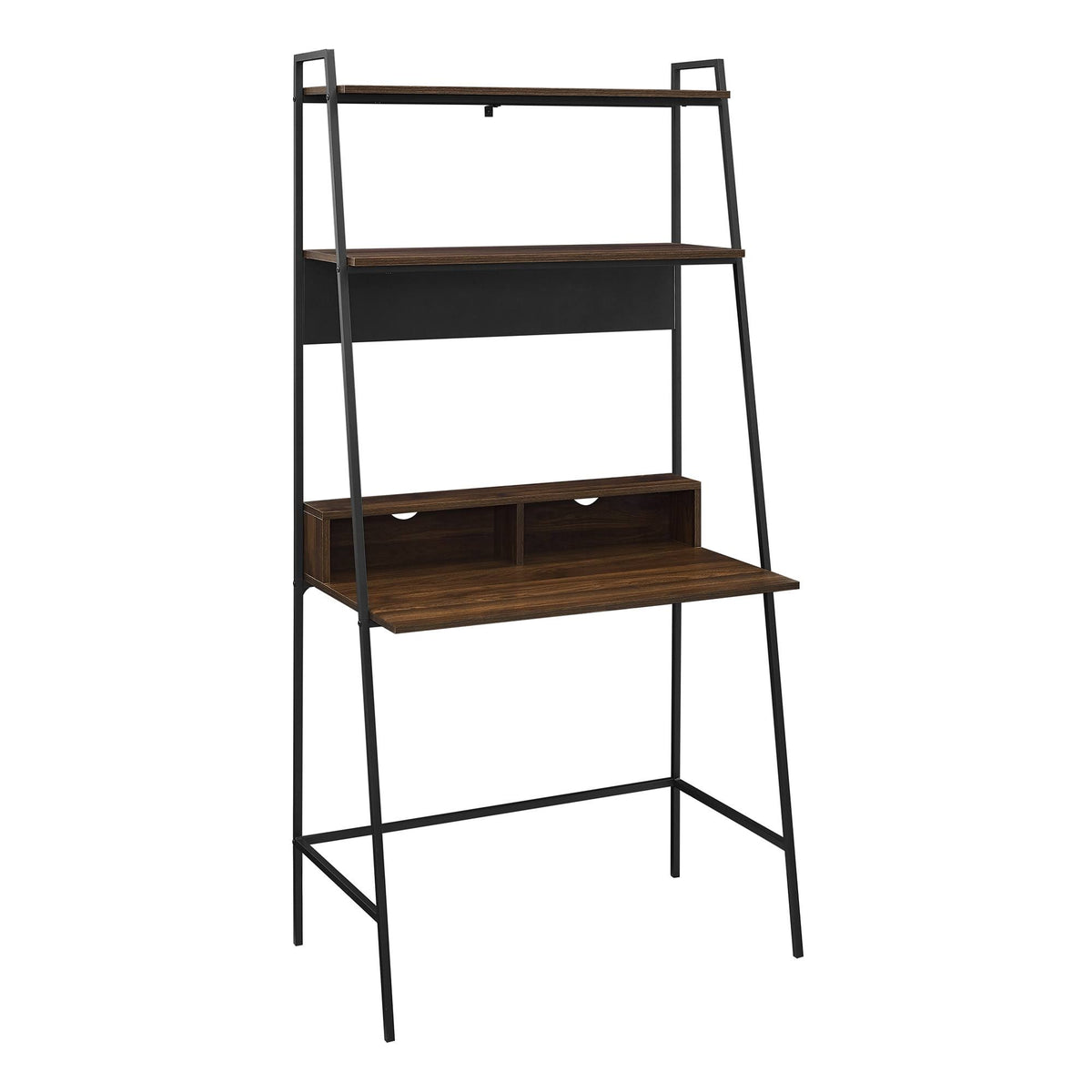 Metal Frame Ladder Shelf Desk W23336