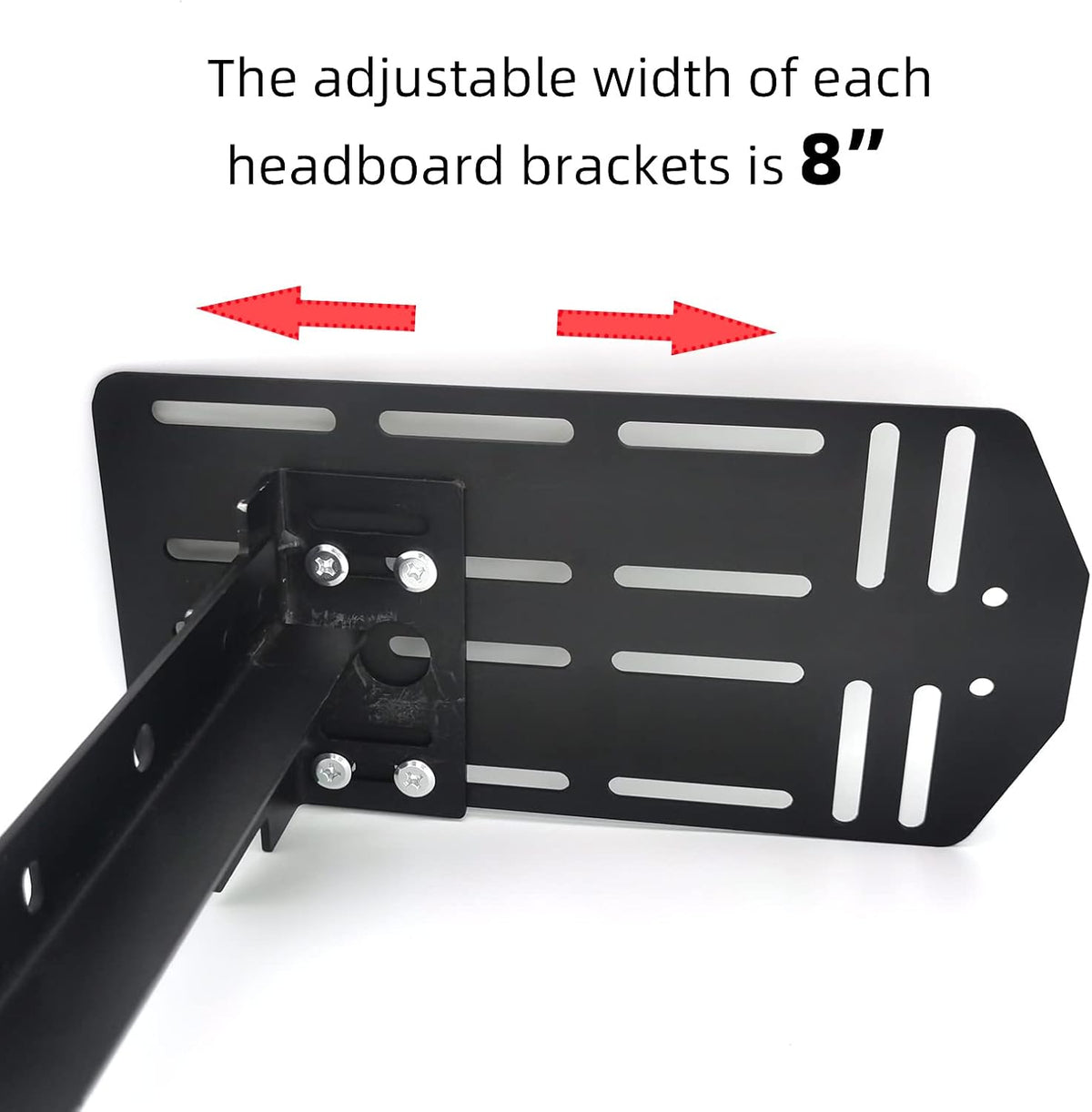 2 Pcs King Bed Headboard Attachment Bracket Modification Plate P356