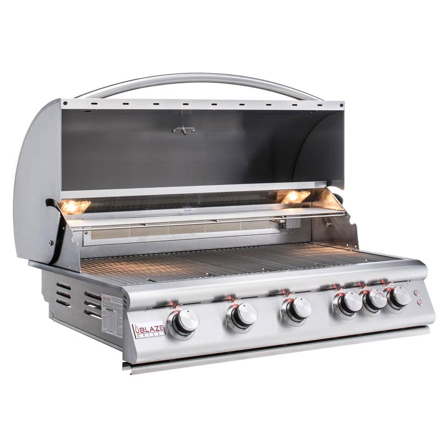40" 5-Burner Natural Gas Stainless Steel BBQ Grill with Rear Infrared Burner Q220971