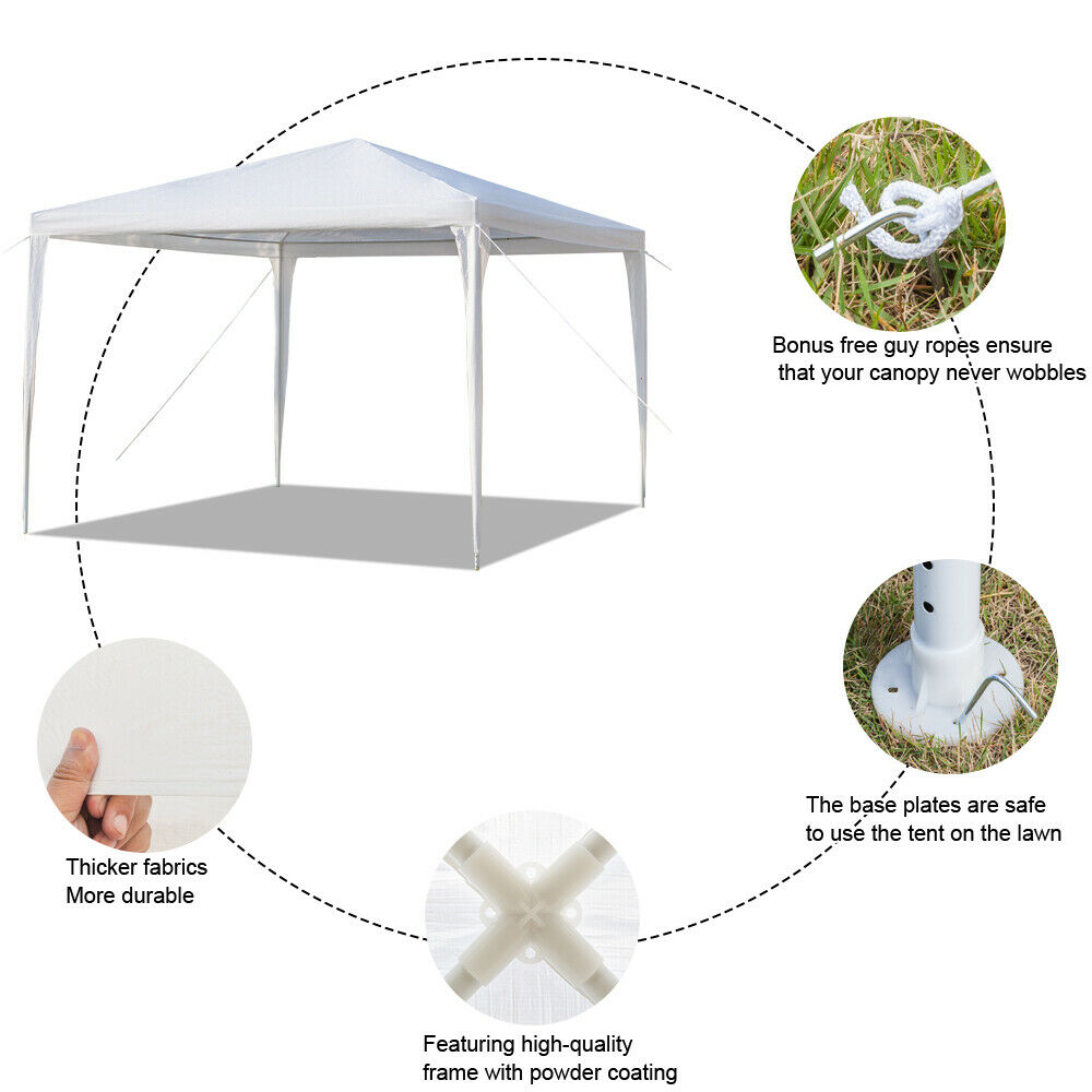 10'x10' Waterproof White Tent R26261