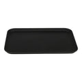 Black Non-Skid Fiberglass Tray - 12/Case S973897