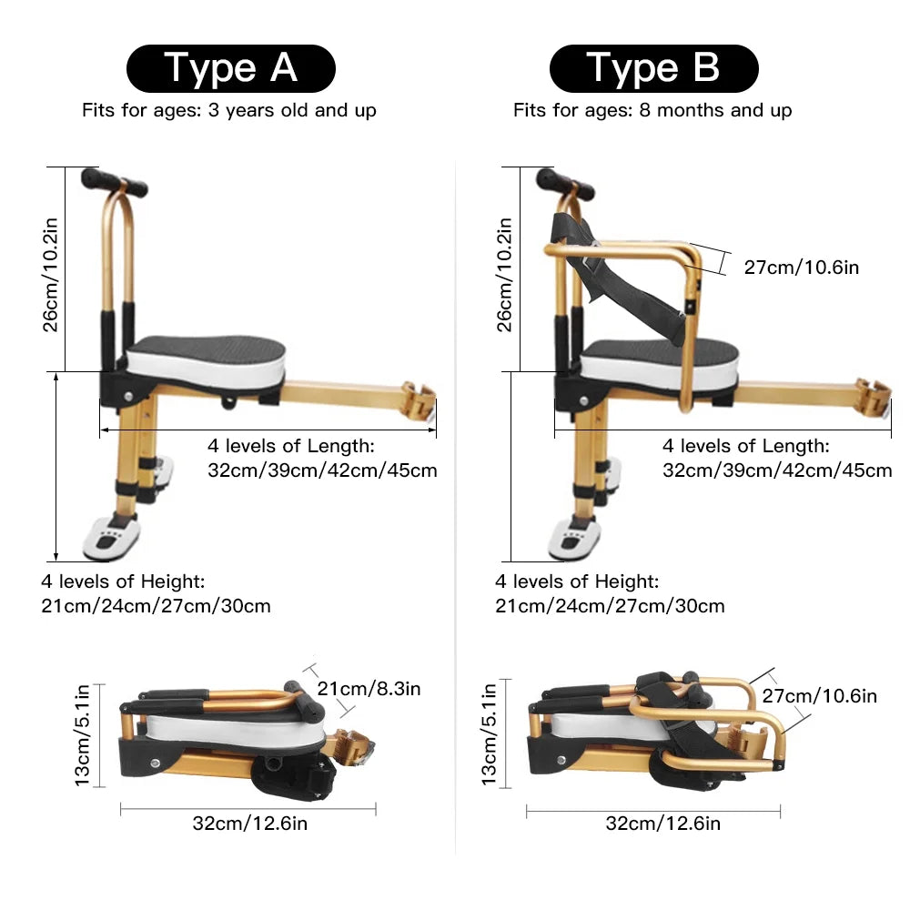 Mountain Bike Front Mounted Child Seat L5123