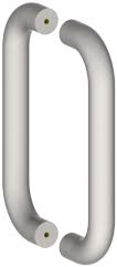 Satin Stainless Steel Wrought Door Push/Pull Set D83293