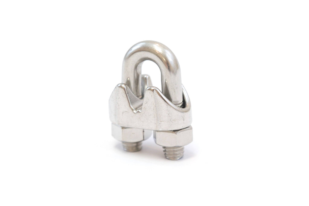 Stainless Steel Wire Rope Cable Clips 1/4 Inches 6mm V9785