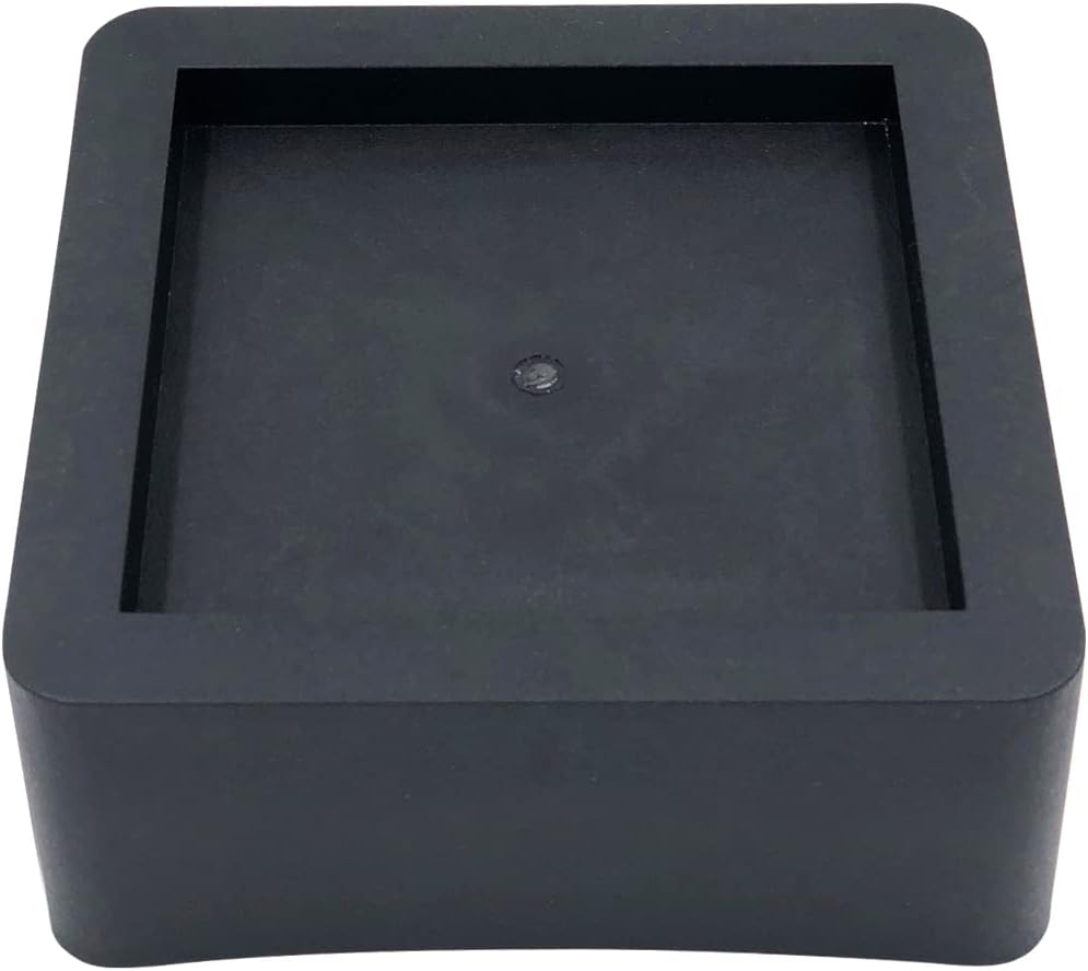 2 Inch Heavy-Duty Bed Risers (4, Black) W6898