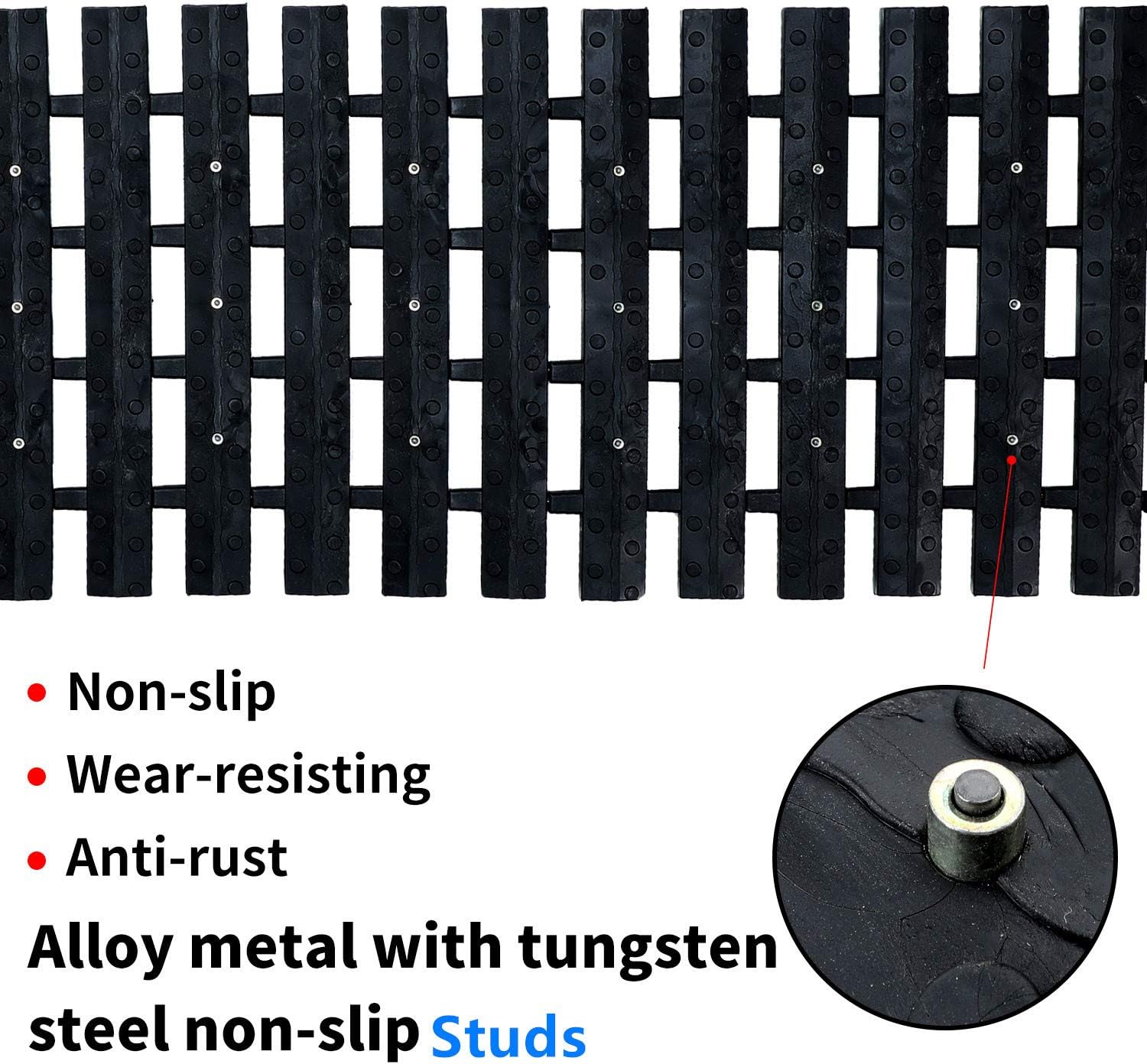 2 pcs Tire Traction Mats 39.3 (L) x 10.8 (W) W119