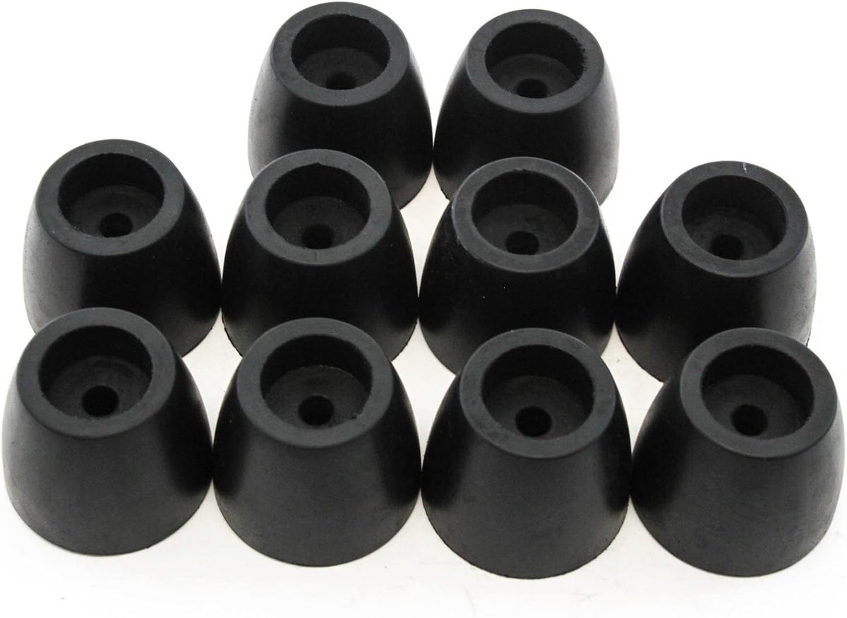 10 Rubber Bumpers Trailer Compatible with Ramp Door Truck 2 Inches Thick Cone Replacement Cargo Stop Pack of 2 G7474