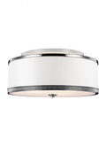 3-Light Indoor Semi-Flush Mount Nickel H4827