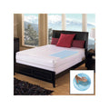 Blue Queen 3-Inch Gel Memory Foam Mattress Topper O20397