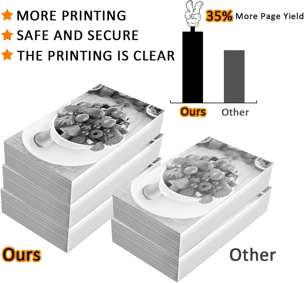 4 Pack Black Toner Cartridge V5949