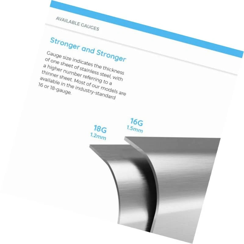 Rectangular Stainless Steel Utility Sink R310