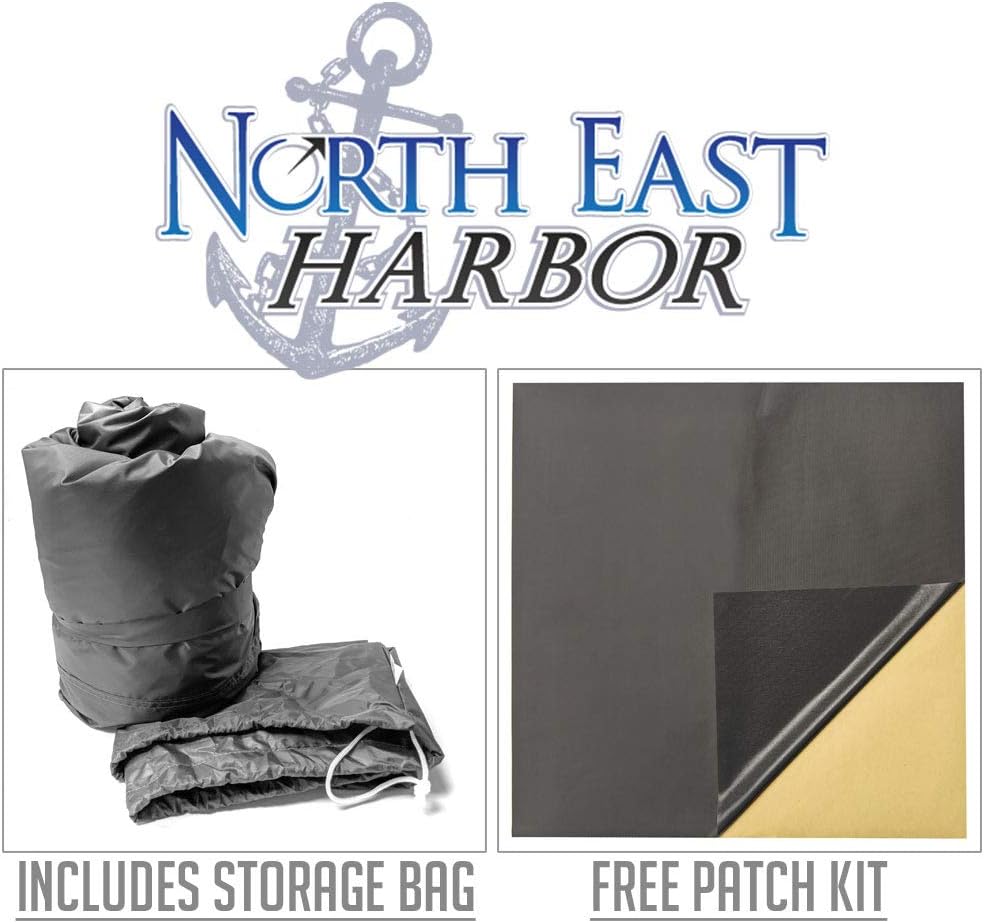 Truck Bed Camper Storage Cover, 300D Polyester, Gray, 96" L x 102" W x 85" H A860565