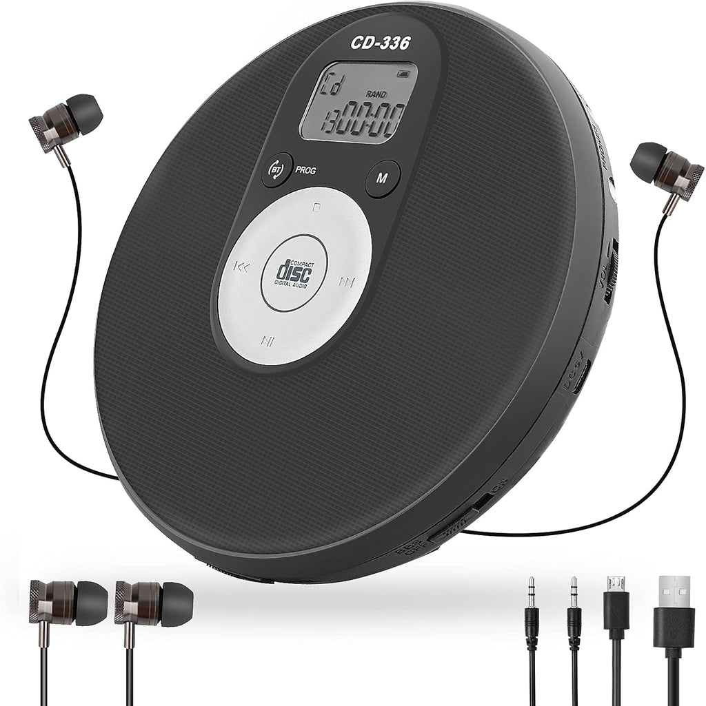 Portable CD Player with Bluetooth, Pack of 2 W7674
