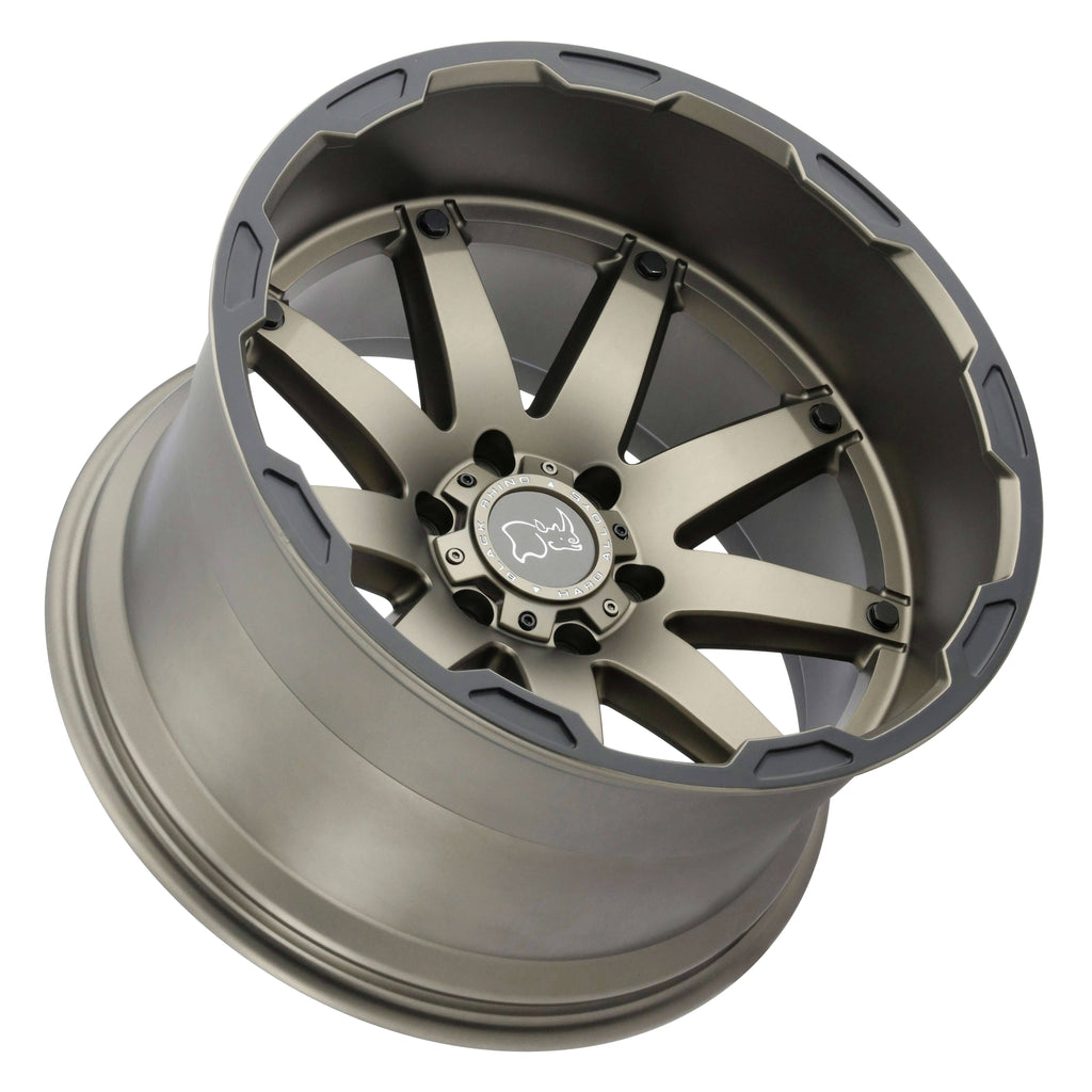 Matte Bronze 17x22 Wheel Z2525