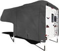 Truck Bed Camper Storage Cover, 300D Polyester, Gray, 96" L x 102" W x 85" H A860565