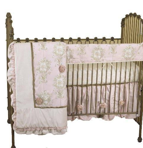 Houndstooth Front Crib Rail Cover Up Set C52229