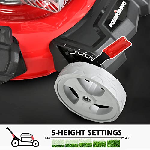 21 in. Self Propelled Lawn Mower with 140cc Gas Engine M554019