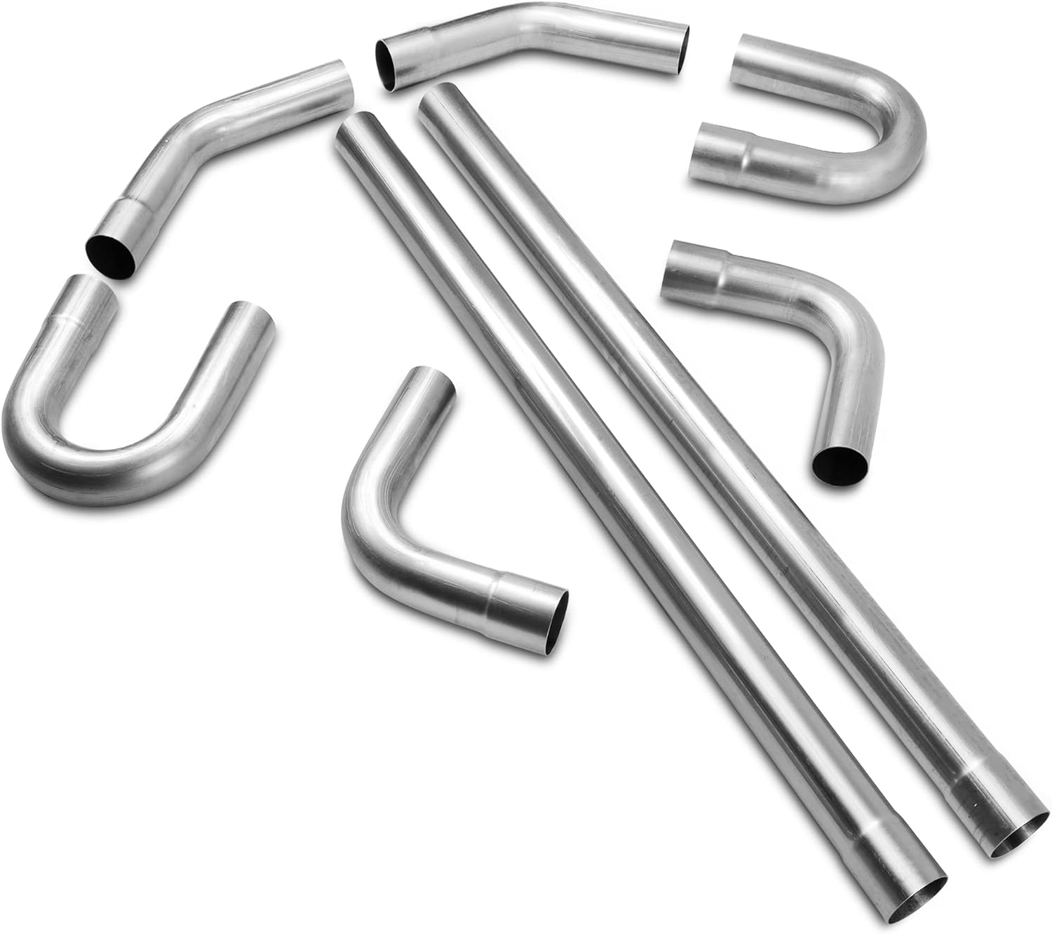 8PCS Mild Steel Exhaust Tubing Kit R3532
