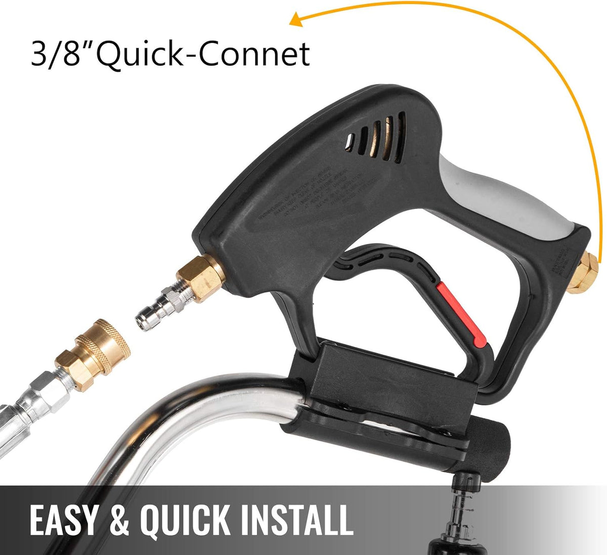 20 inch Surface Cleaner for Pressure Washer with 3/8 Quick Connector I722