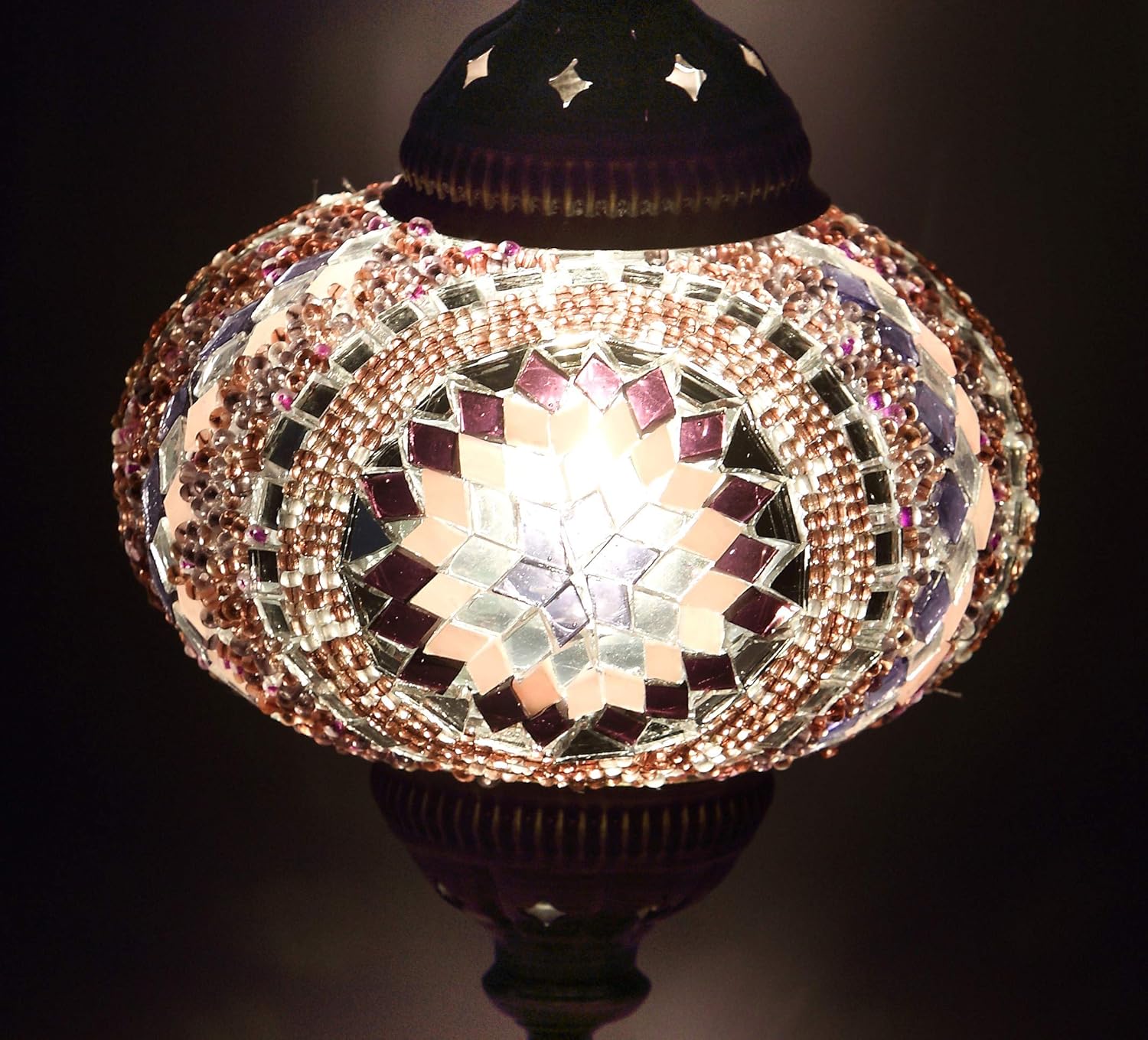Mosaic Sconce Lamp Wall Light, Bronze U7813
