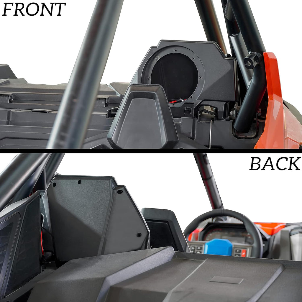2PCS Rear Speaker Pods Panels with Metal Mount Brackets B838206