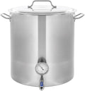 Stainless Steel Home Brew Kettle Stock Pot 60 QT A743170