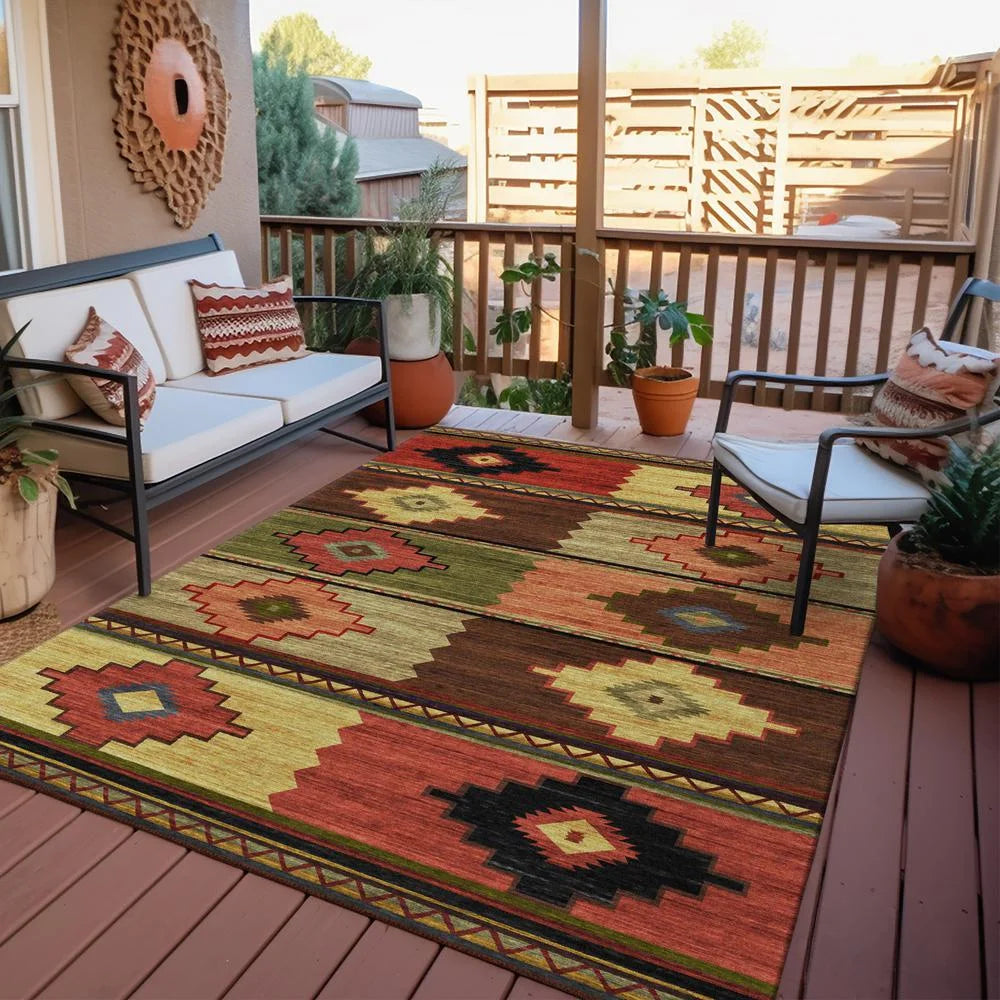 Canyon Washable Indoor/Outdoor Rug V67590