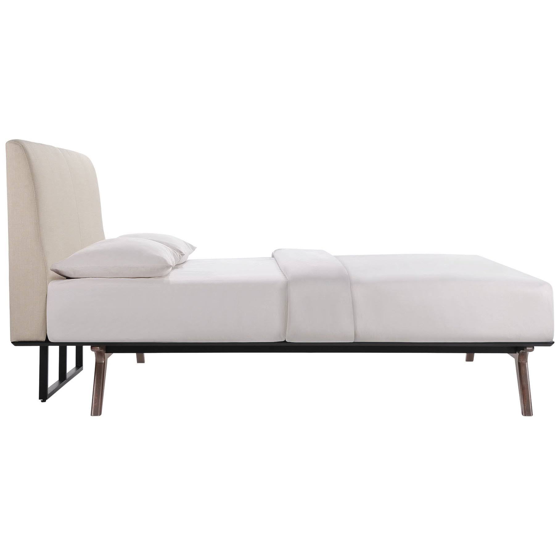 Full Bed in Cappuccino Beige W303638