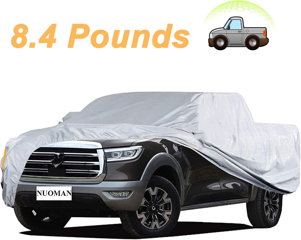 6 Layers Waterproof Cotton Car Cover with Zipper A287461