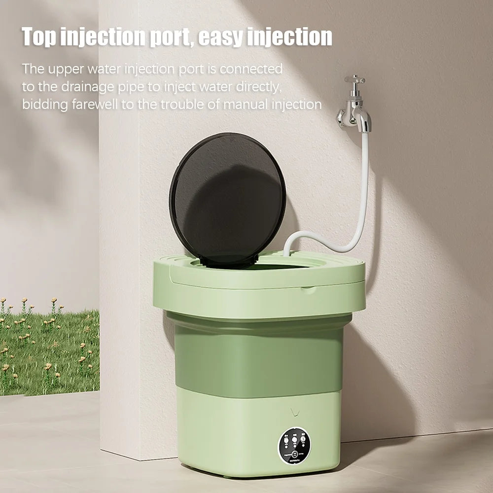 8L Portable Washing Machine with Spin Dryer J8722