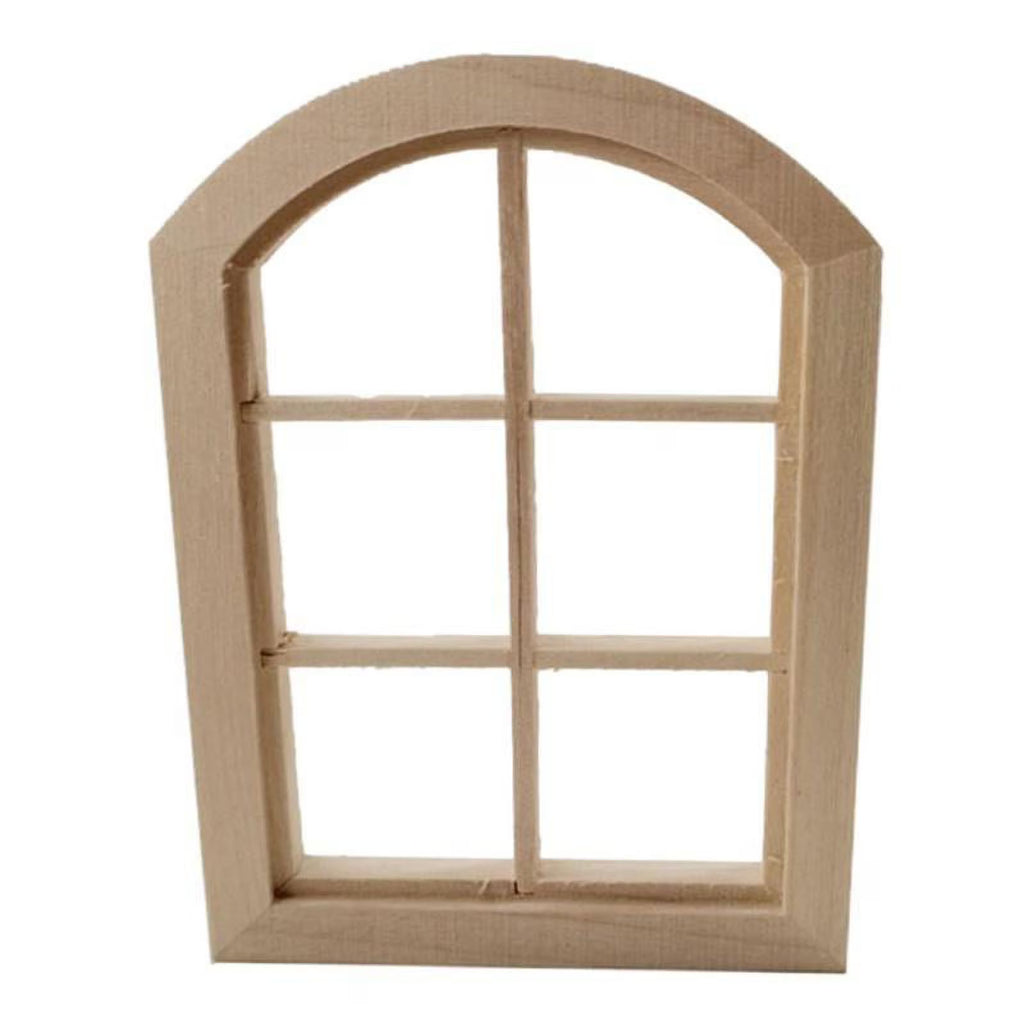 Birch Dollhouse Windows Model Toy J656508