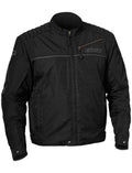 Black Motorcycle Jacket C45670