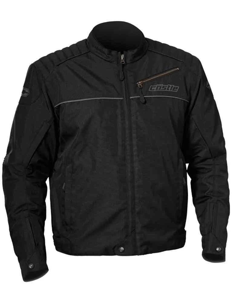 Black Motorcycle Jacket C45670