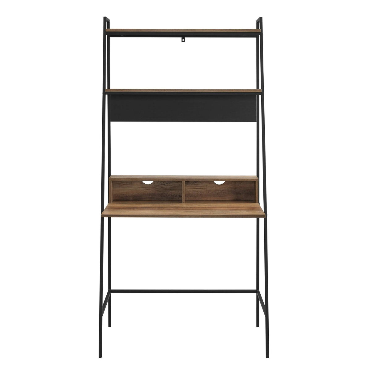 Metal Frame Ladder Shelf Desk W23336