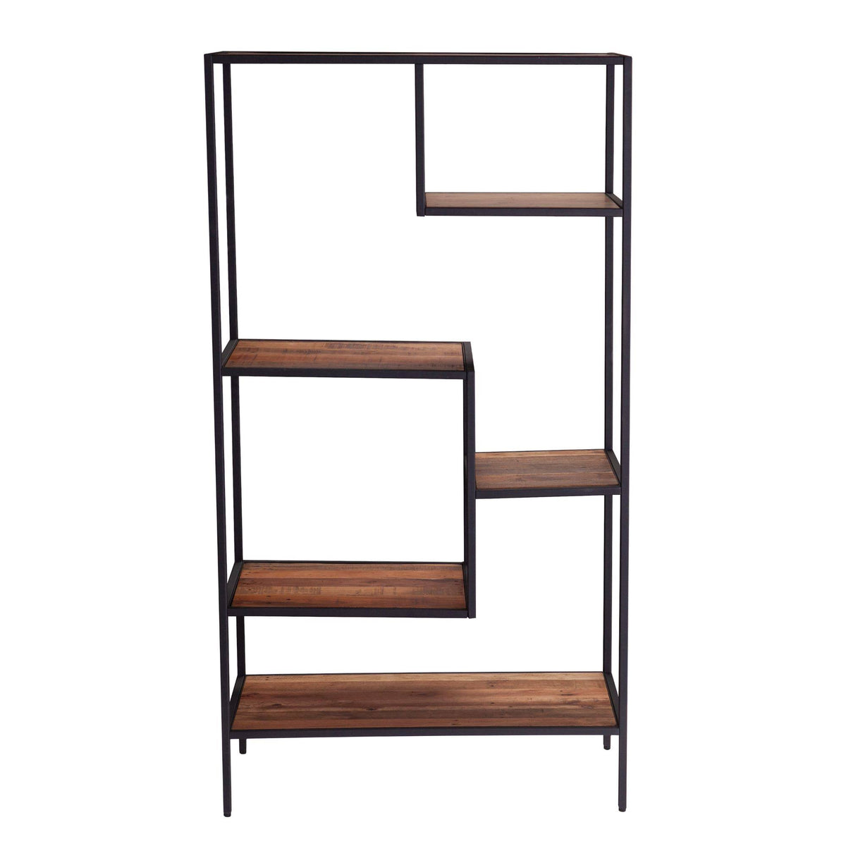 Natural and Gray Etagere V39719
