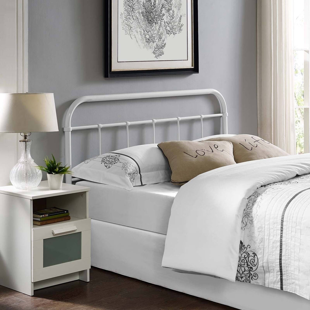 Brown Full Steel Headboard U230359