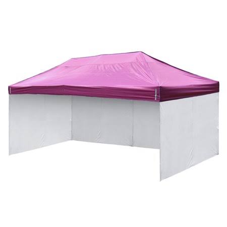 10x20ft Pop Up Canopy Top Kit with 4 Privacy Sidewalls R139
