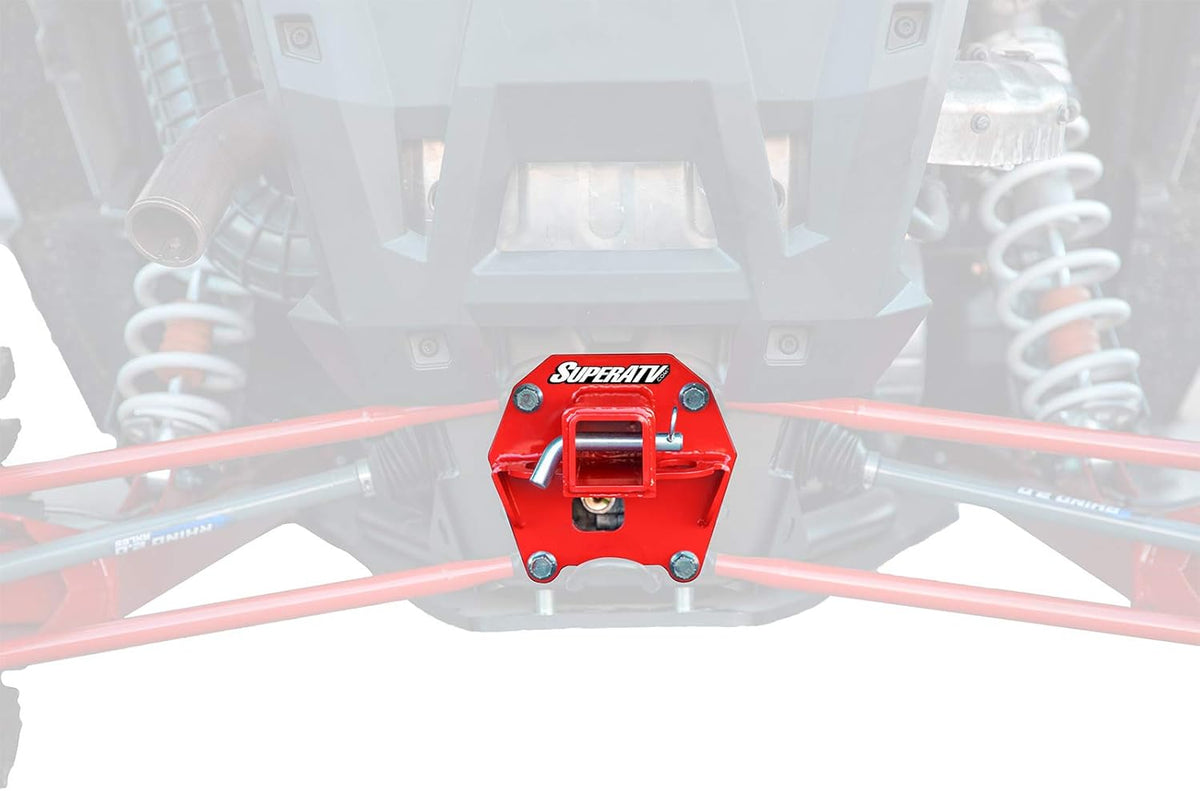 2'' Rear Receiver Hitch Black F8018